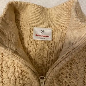 Hanna Anderson Fisherman Knit Sweater